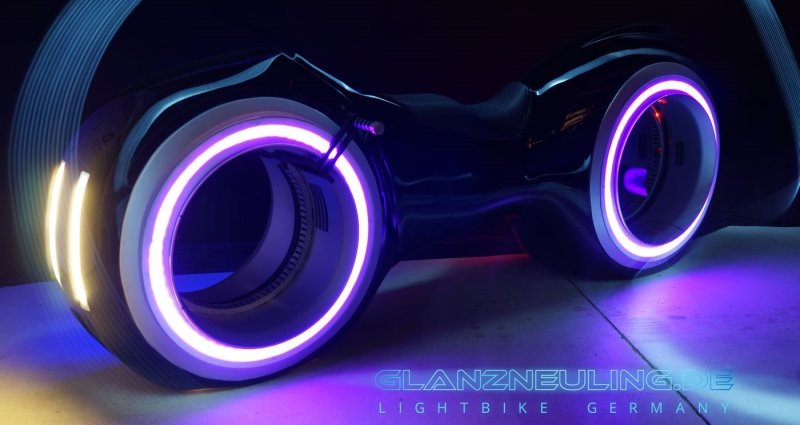 Lightbike mieten Germany Messe Event Show 